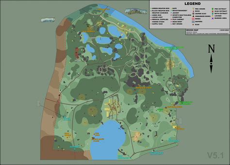 tarkov wiki woods map